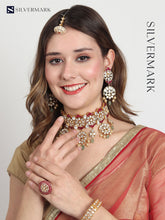 Nora Sterling Silver Polki Necklace